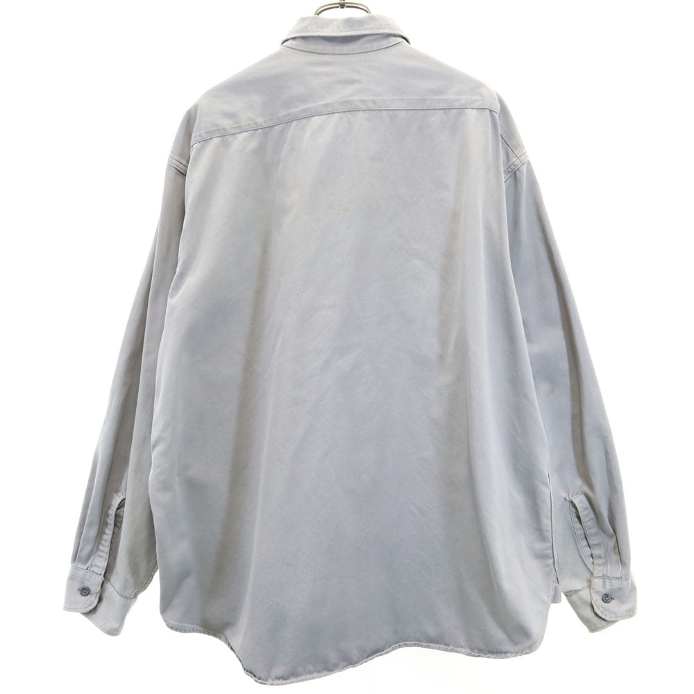 ビックマック 50s 60s 長袖 アーミークロス ワークシャツ グレー BIGMAC PENNEYS オールド ヴィンテージ メンズ