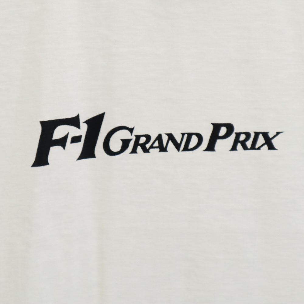 F-1 GRAND PRIX 未使用 日本製 半袖 Tシャツ M ホワイト F-1 GRAND PRIX メンズ