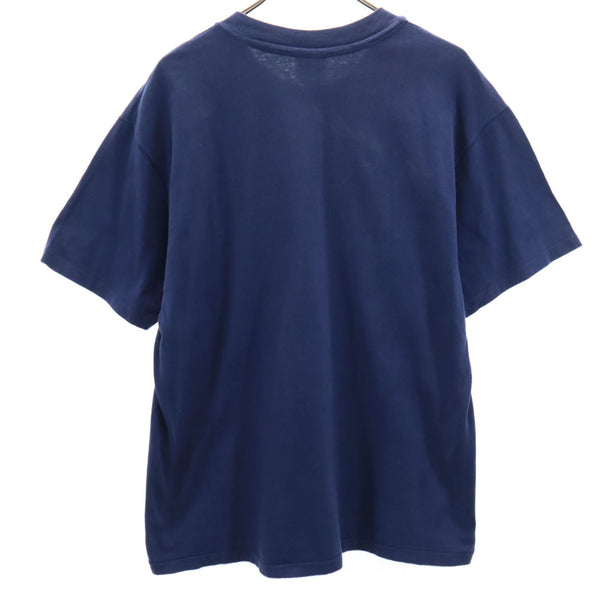 ヘインズ 半袖 シングルステッチ Tシャツ L ネイビー Hanes BEEFY-T メンズ