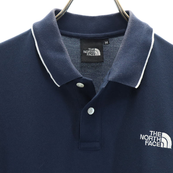 ノースフェイス アウトドア NT22043 半袖 マキシフレッシュ ラインド ポロシャツ M ネイビー THE NORTH FACE 鹿の子 MAXIFRESH LINED POLO メンズ