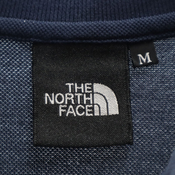 ノースフェイス アウトドア NT22043 半袖 マキシフレッシュ ラインド ポロシャツ M ネイビー THE NORTH FACE 鹿の子 MAXIFRESH LINED POLO メンズ