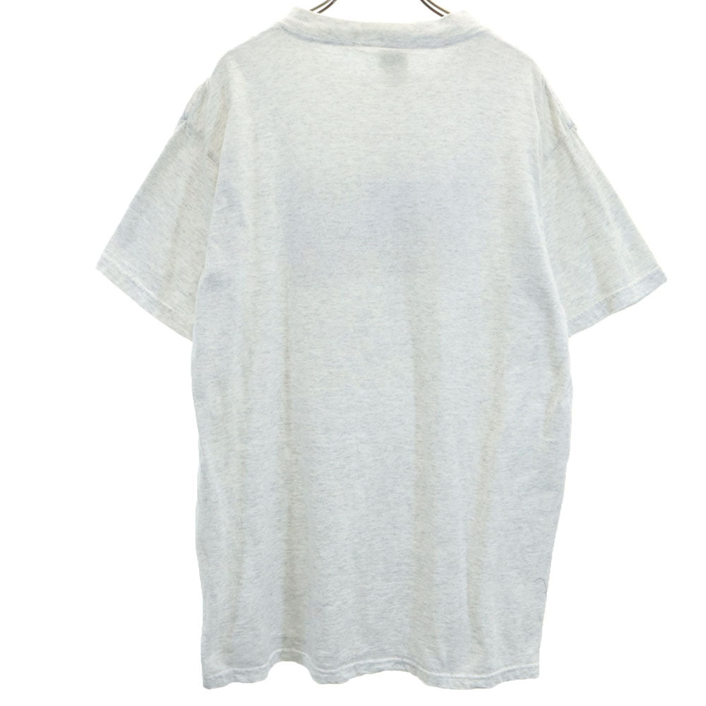 LOONEY TUNES ルーニーテューンズ 90s オールド ワーナーブラザーズ 半袖 Tシャツ L グレー バッグスバニー タズマニアンデビル メンズ