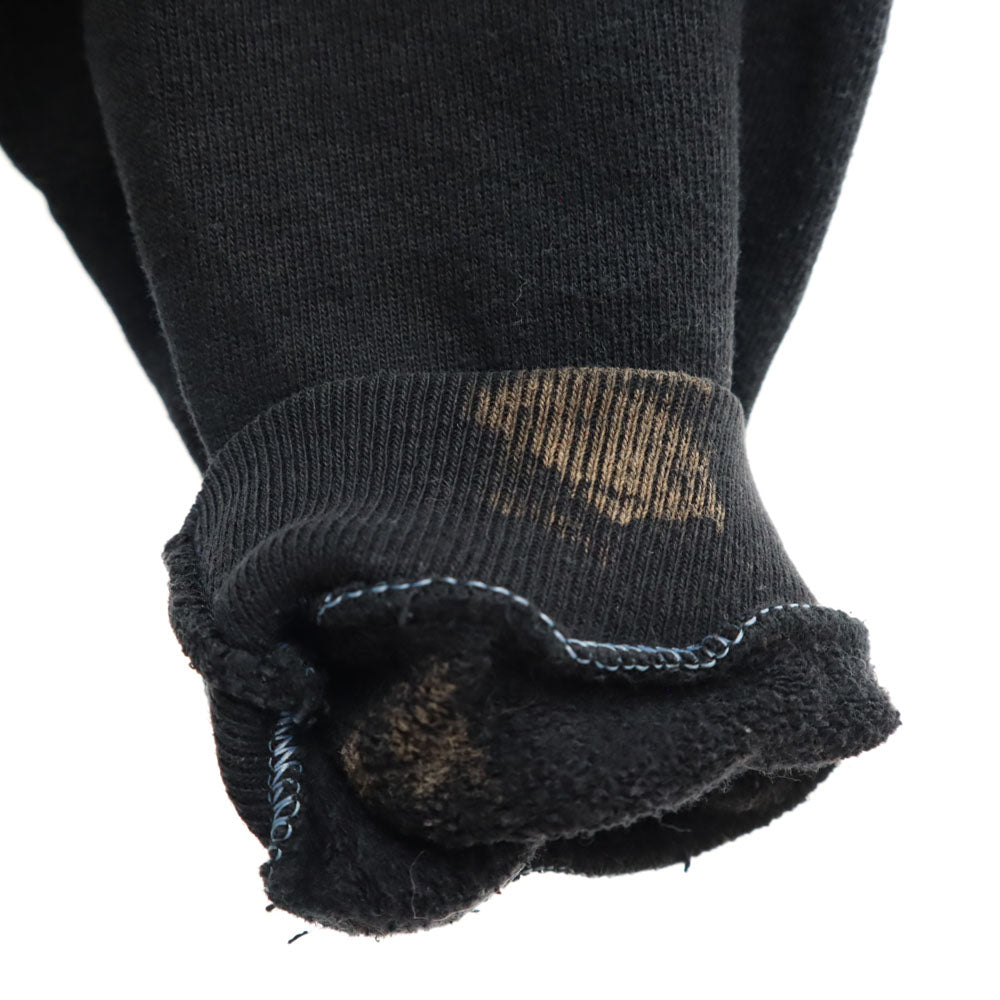 Guess ゲス 80s USA製 長袖 トレーナー ONESIZE ブラック 裏起毛 オールド ヴィンテージ レディース