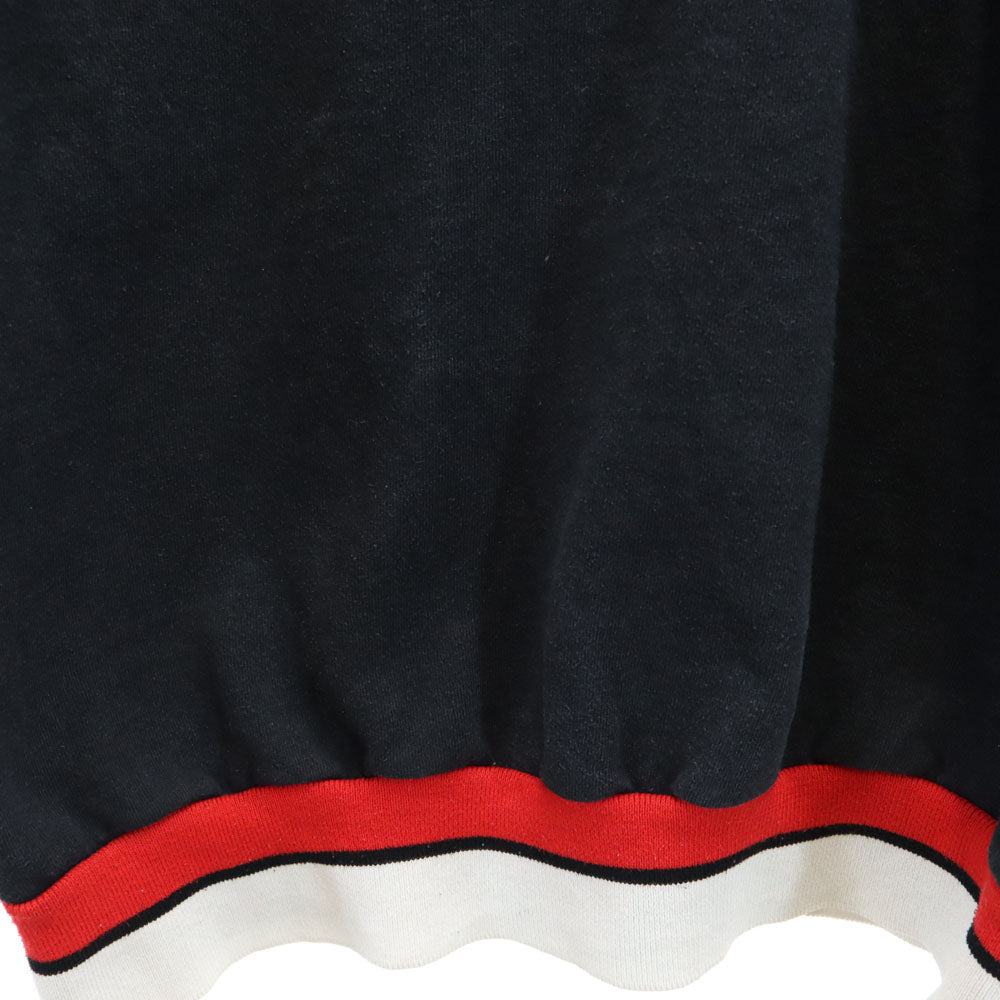 Guess ゲス 80s USA製 長袖 トレーナー ONESIZE ブラック 裏起毛 オールド ヴィンテージ レディース