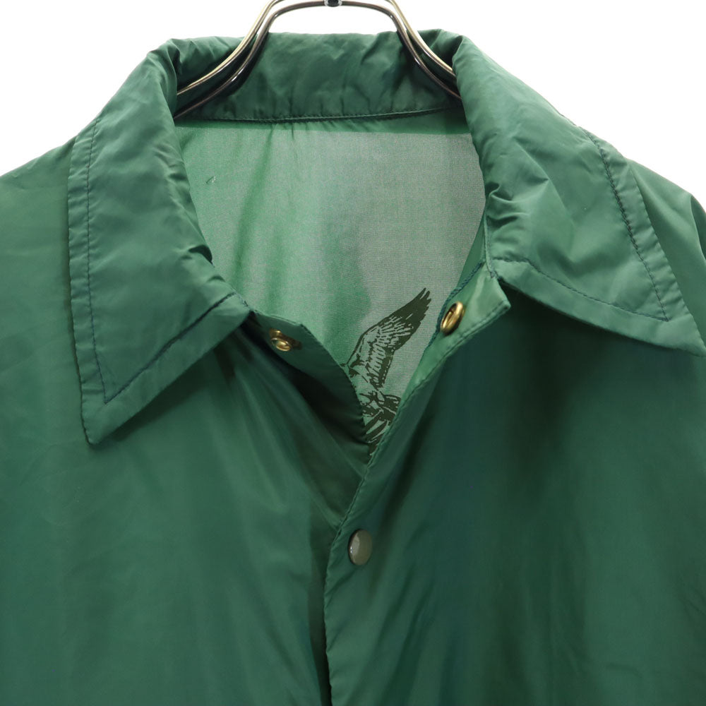 バックプリント コーチジャケット L グリーン メンズ