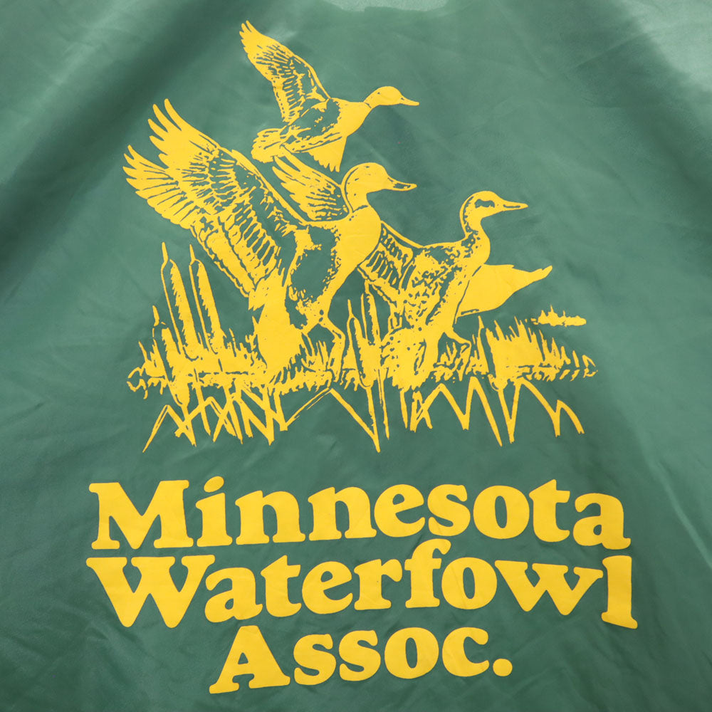 バックプリント コーチジャケット L グリーン メンズ