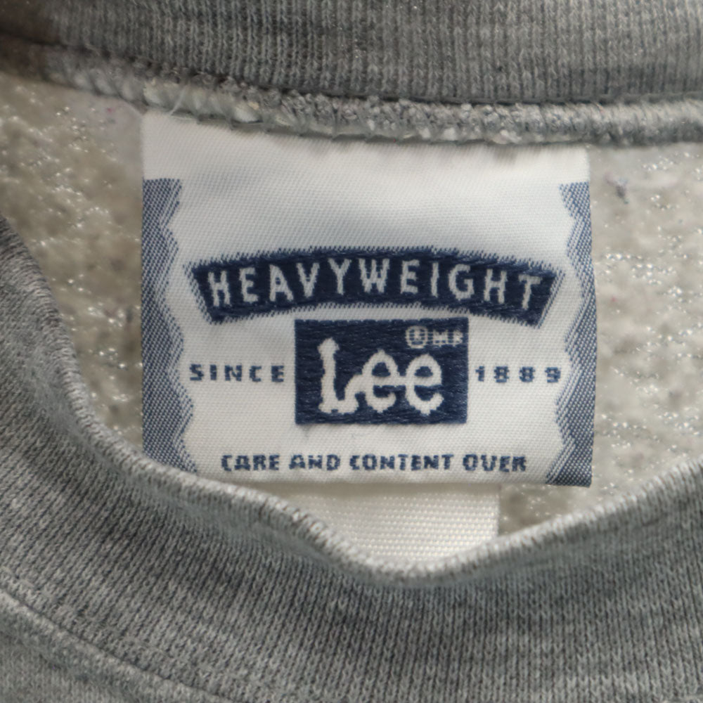 Lee リー 90s オールド 長袖 スウェット トレーナー グレー 裏起毛 メンズ