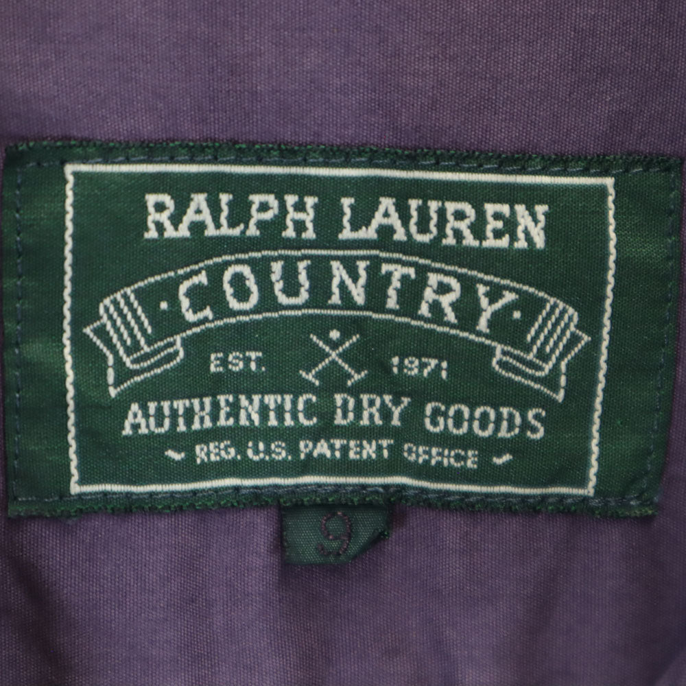 RALPH LAUREN COUNTRY ラルフローレンカントリー 長袖 シャツ 9 パープル レディース