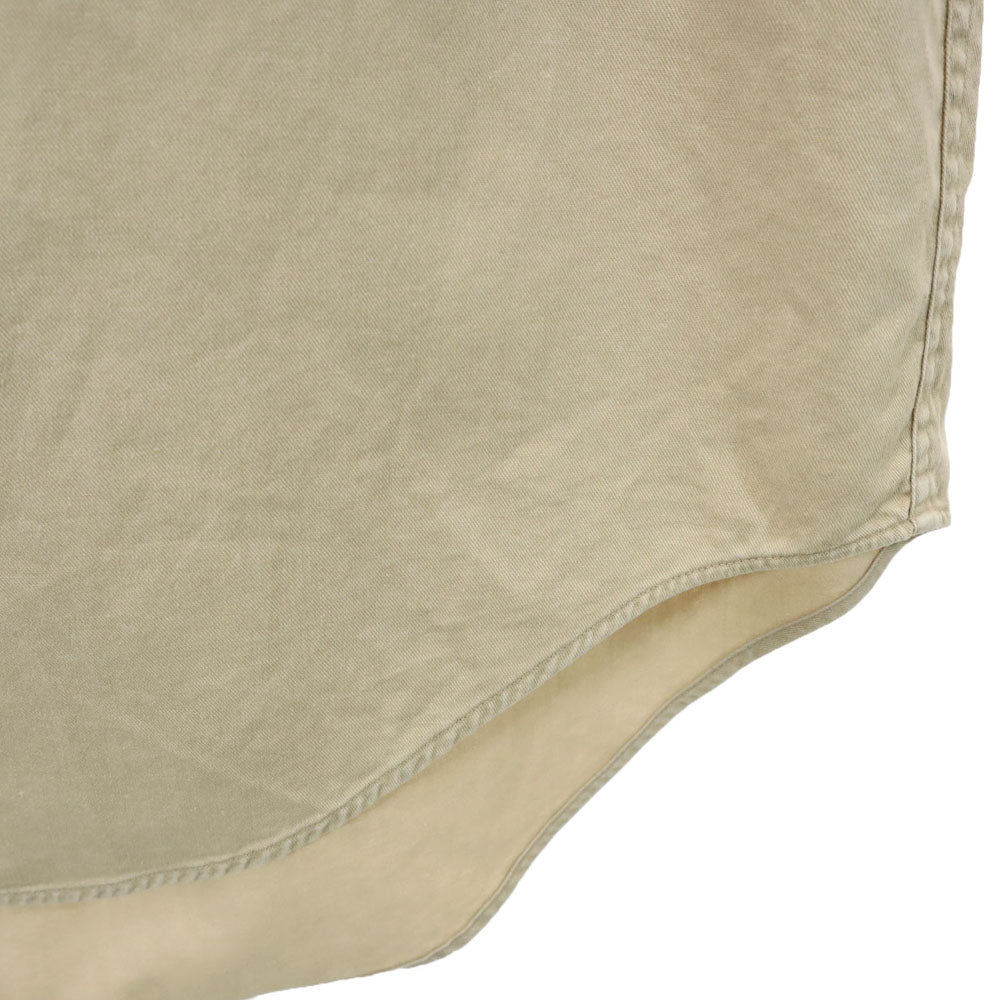 RRL 90s 初期タグ 赤3星 オールド ラルフローレン 長袖 ミリタリーシャツ M ベージュ ダブルアールエル メンズ