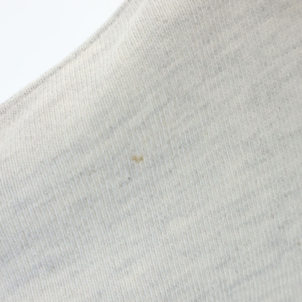 JC de CASTELBAJAC カステルバジャック イタリア製 ルーニーテューンズ マークアントニー 長袖 襟付きVネック セーター グレー ニット メンズ