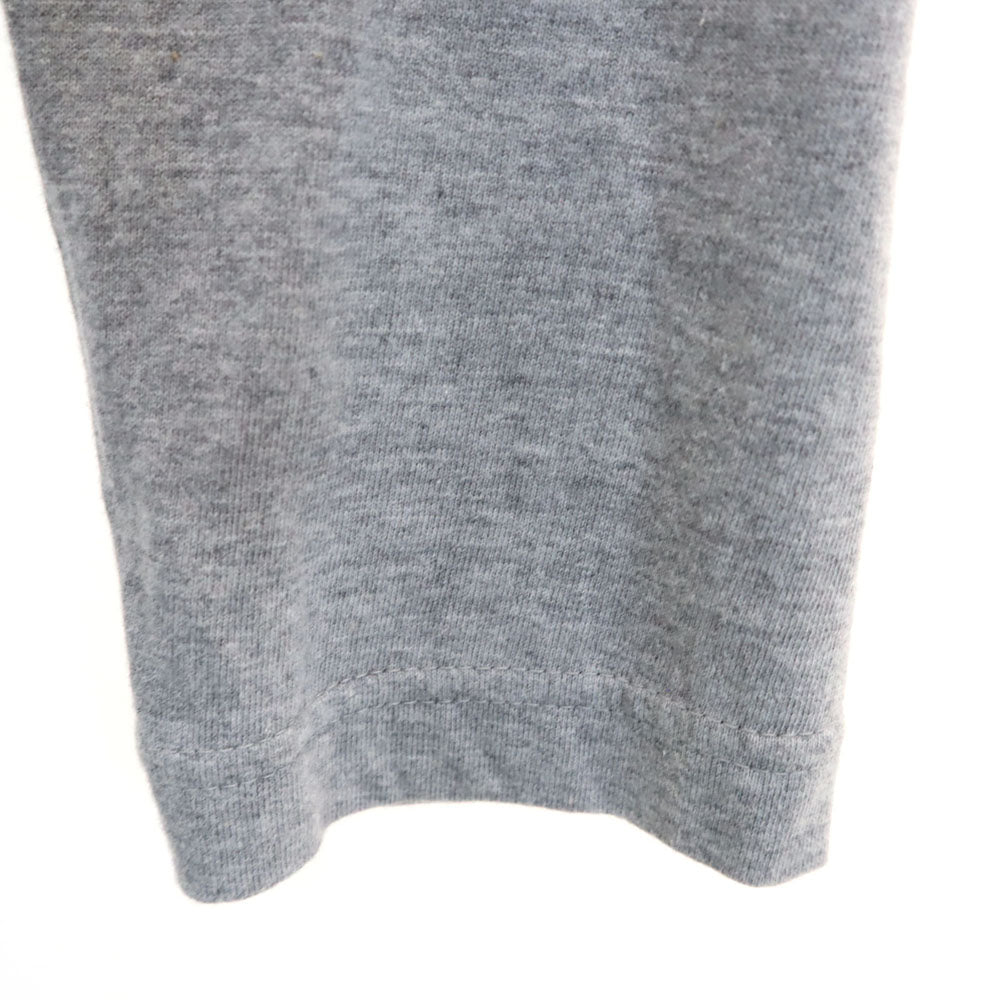 COMME des GARCONS HOMME コムデギャルソンオム 2011年製 日本製 チェック柄切替 7分袖 Vネック カーディガン S グレー 他 メンズ