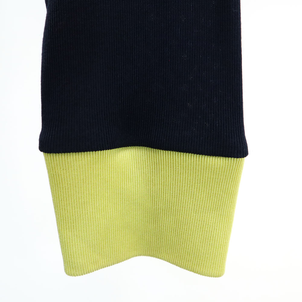 ISSEY MIYAKE イッセイミヤケ 80s 日本製 筆タグ ヴィンテージ 長袖 カットソー M ネイビー レディース