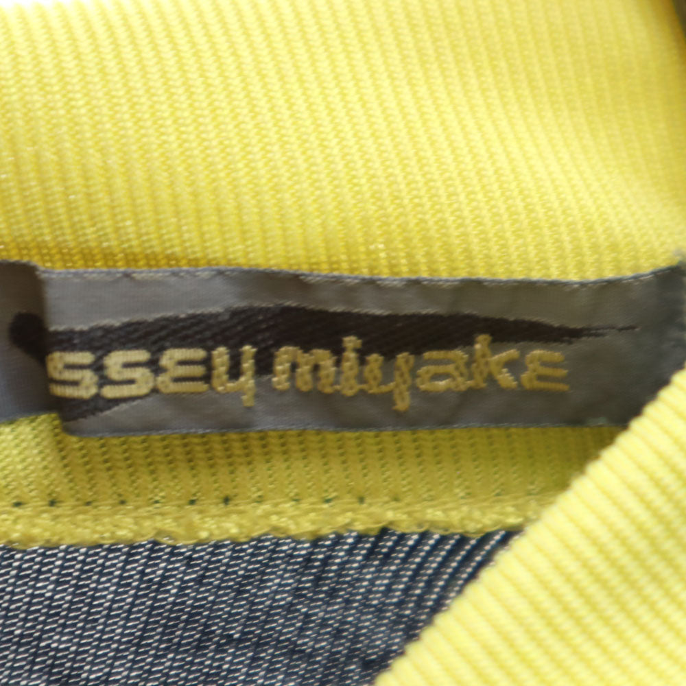 ISSEY MIYAKE イッセイミヤケ 80s 日本製 筆タグ ヴィンテージ 長袖 カットソー M ネイビー レディース