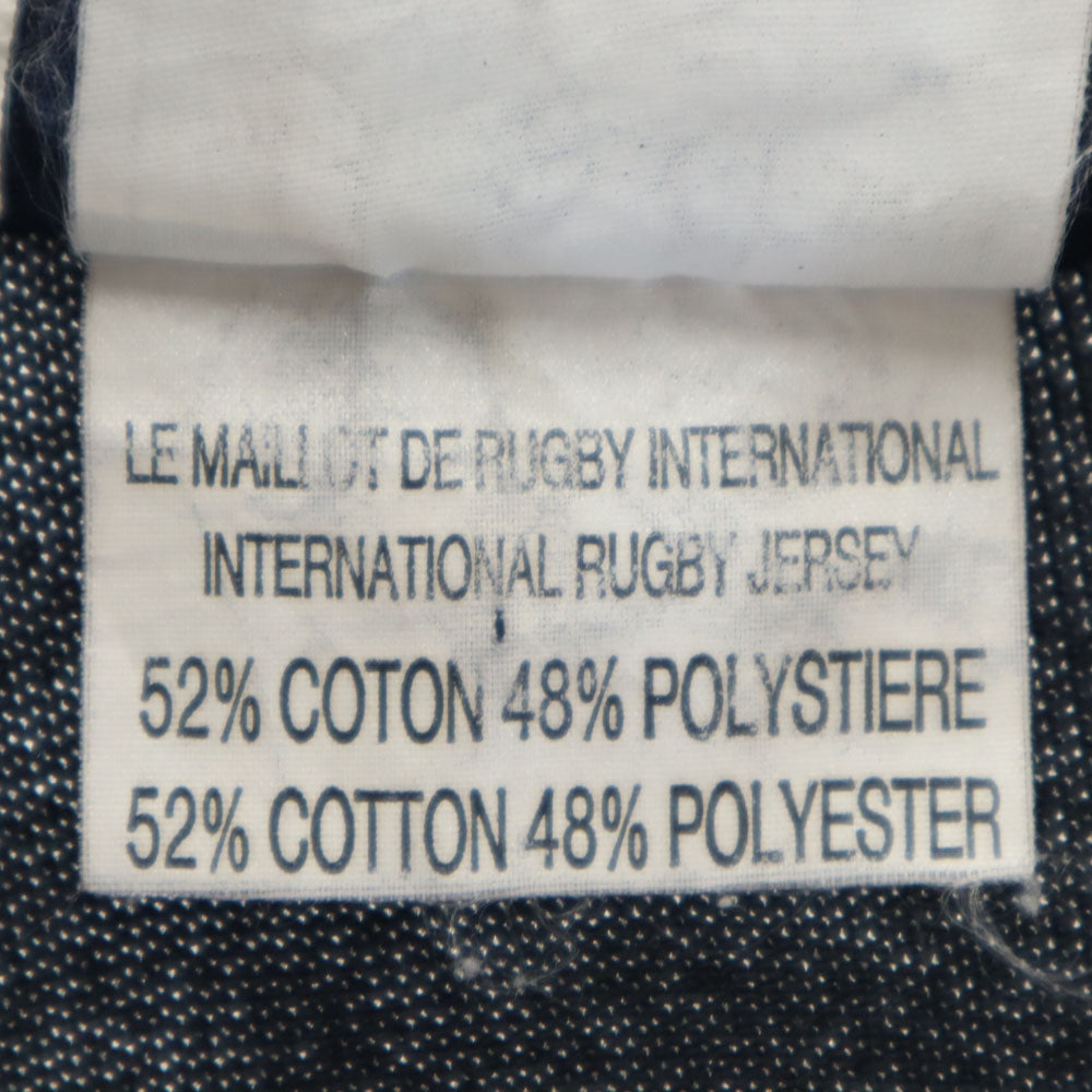 CANTERBURY OF NEW ZEALAND カンタベリー ニュージーランド製 長袖 ポロシャツ XS ブラック ラグビー メンズ