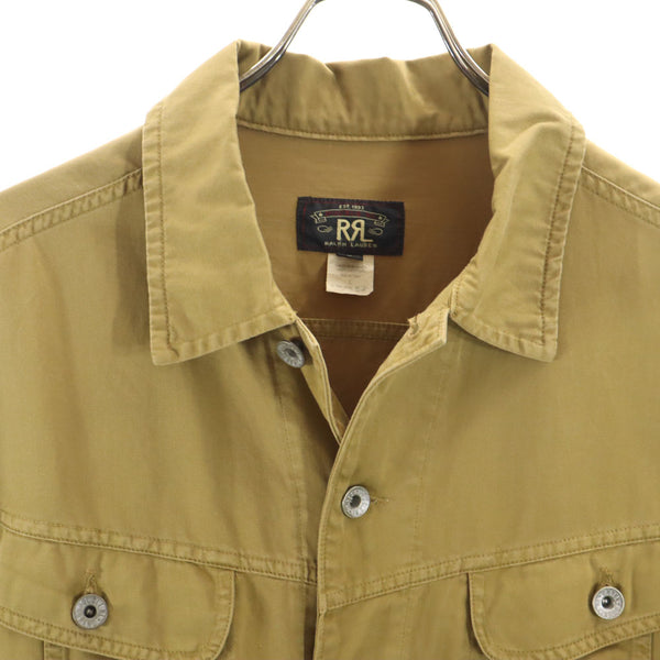 RRL トラッカー ジャケット L ベージュ ダブルアールエル RALPH LAUREN メンズ