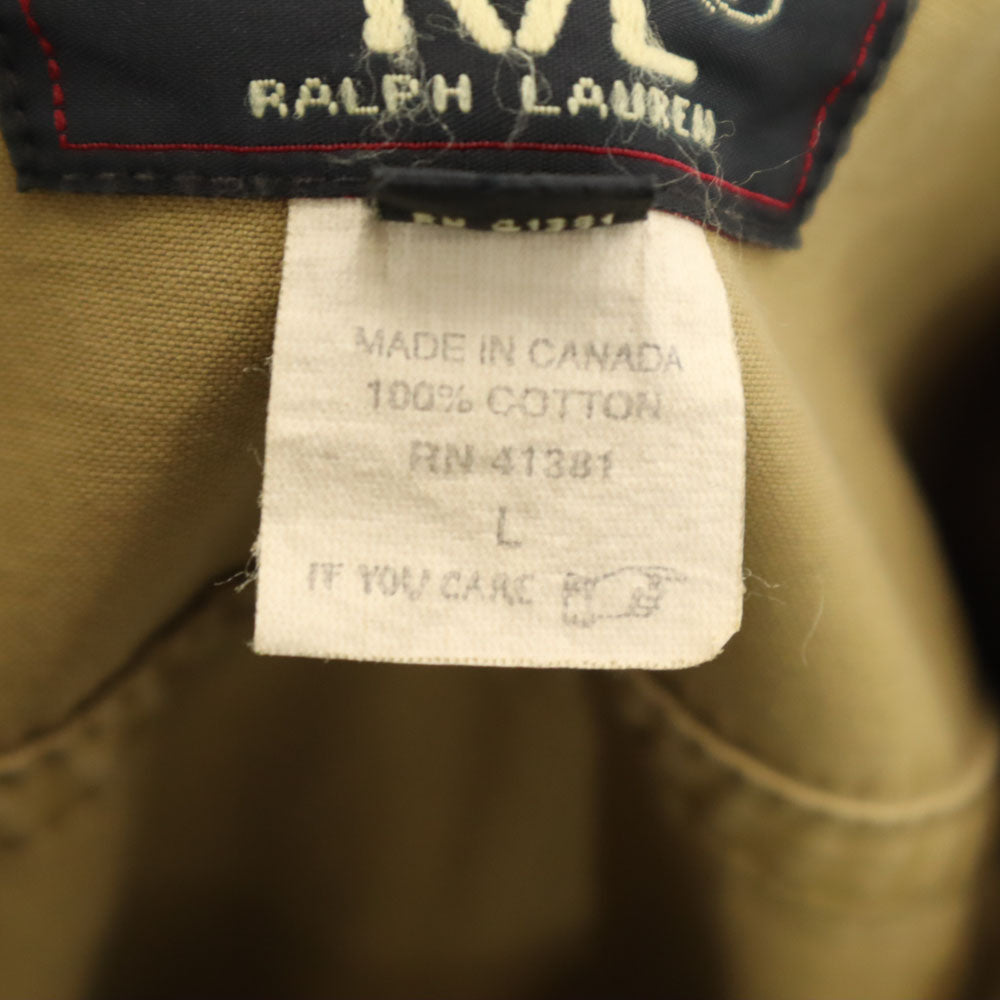 RRL トラッカー ジャケット L ベージュ ダブルアールエル RALPH LAUREN メンズ