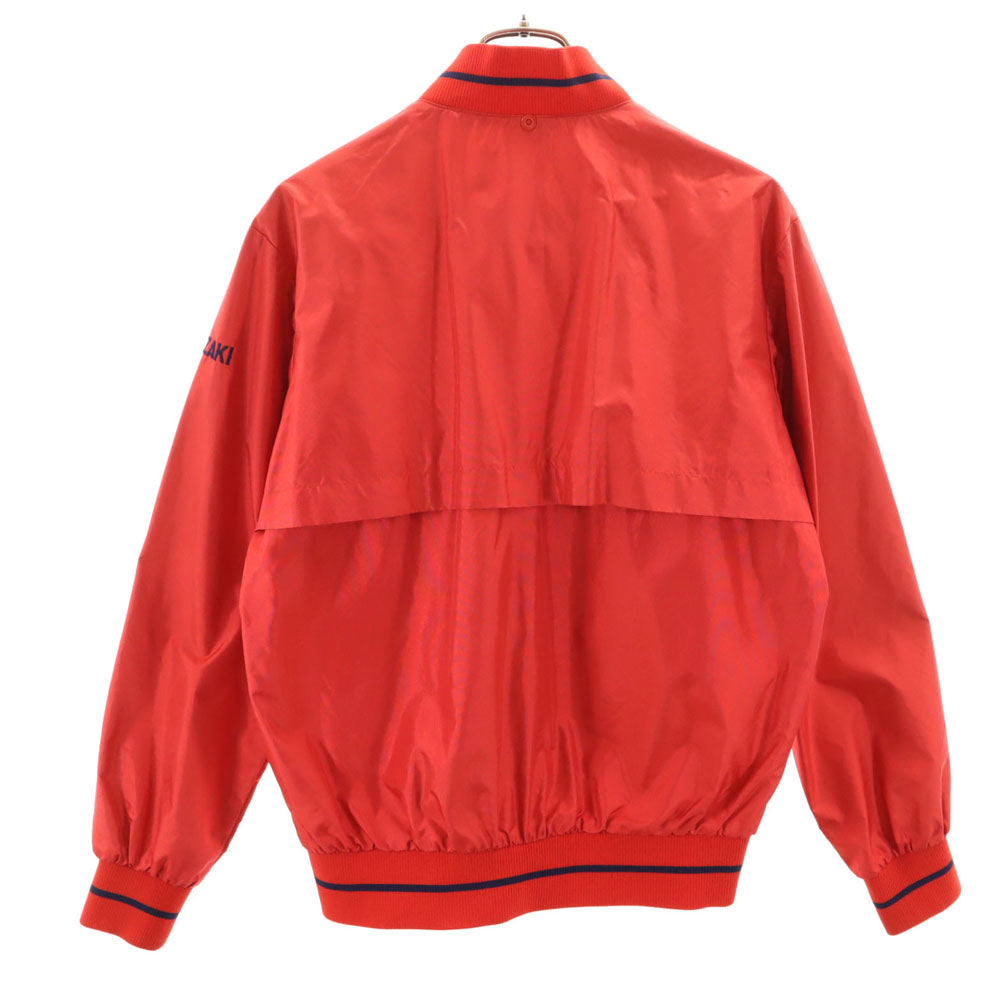 adidas アディダス 70s デサント製 ヴィンテージ 西ドイツタグ トレフォイルロゴ ナイロンジャケット M レッド系 ブルゾン メンズ