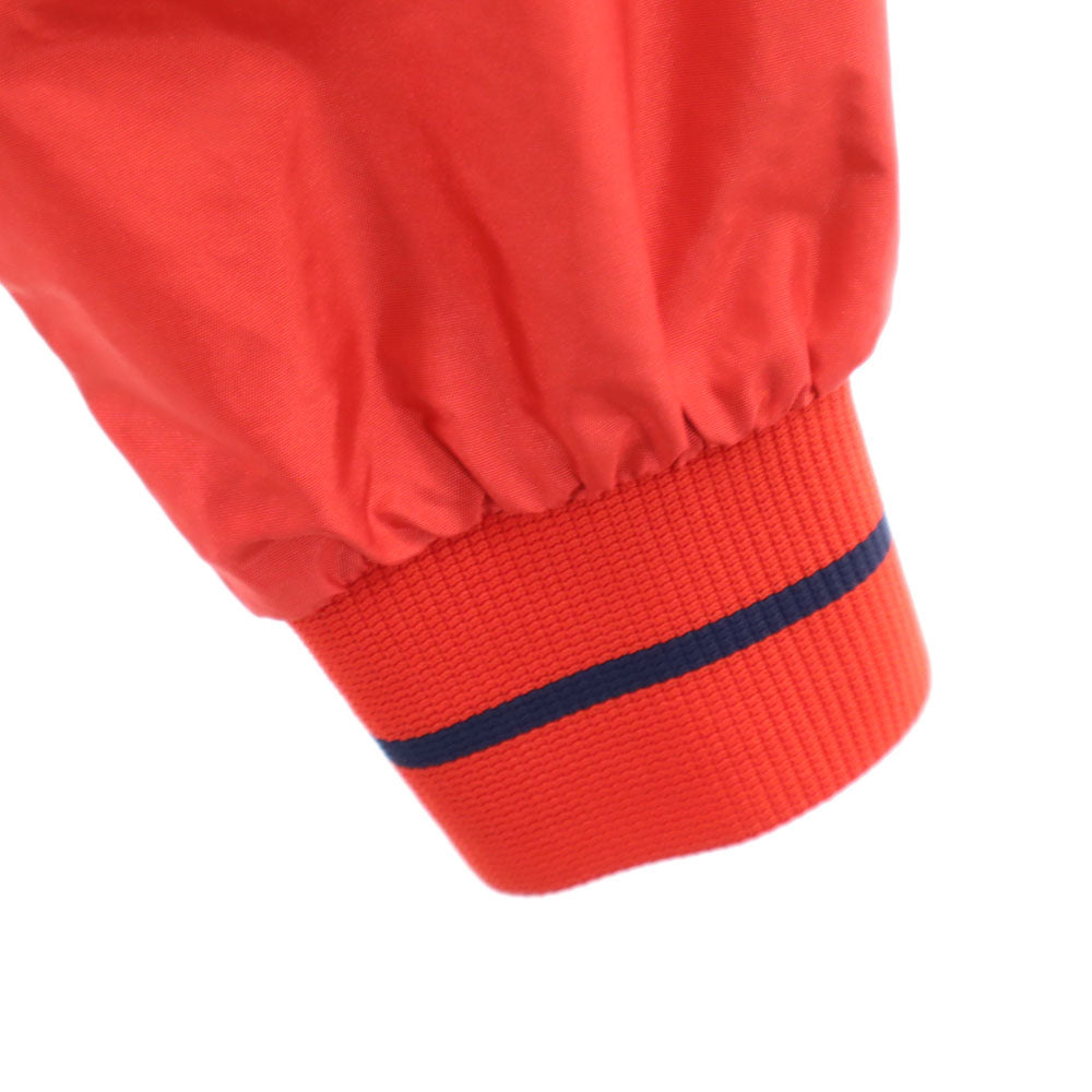 adidas アディダス 70s デサント製 ヴィンテージ 西ドイツタグ トレフォイルロゴ ナイロンジャケット M レッド系 ブルゾン メンズ