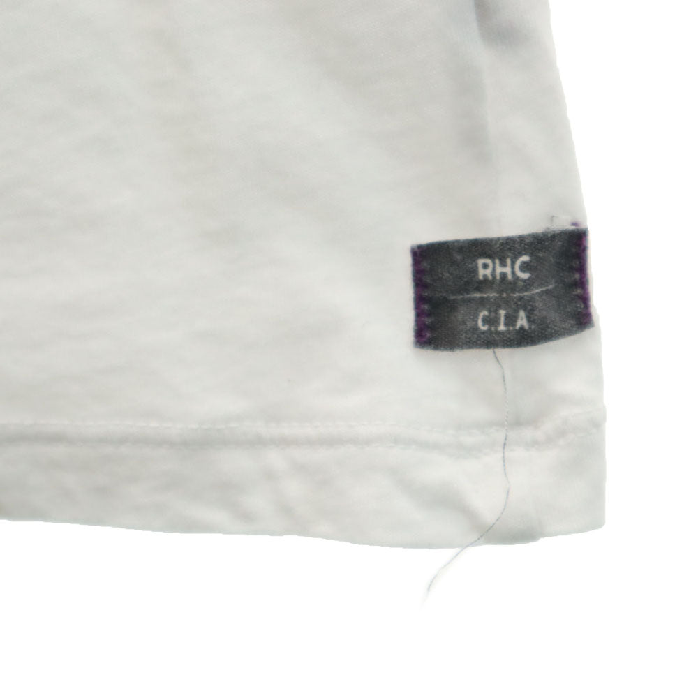 アールエイチシー USA製 C.I.A. 半袖 Tシャツ S ホワイト RHC Ron Herman メンズ