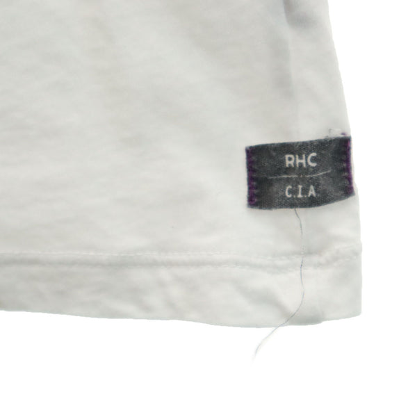 アールエイチシー USA製 C.I.A. 半袖 Tシャツ S ホワイト RHC Ron Herman メンズ