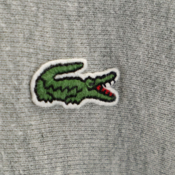 ラコステ 長袖 スウェット トレーナー 5 グレー LACOSTE メンズ