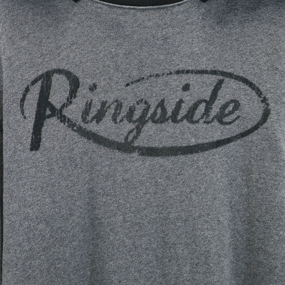 RRL ダブルアールエル 後付け 復刻 長袖 スウェットパーカー M グレー レディース