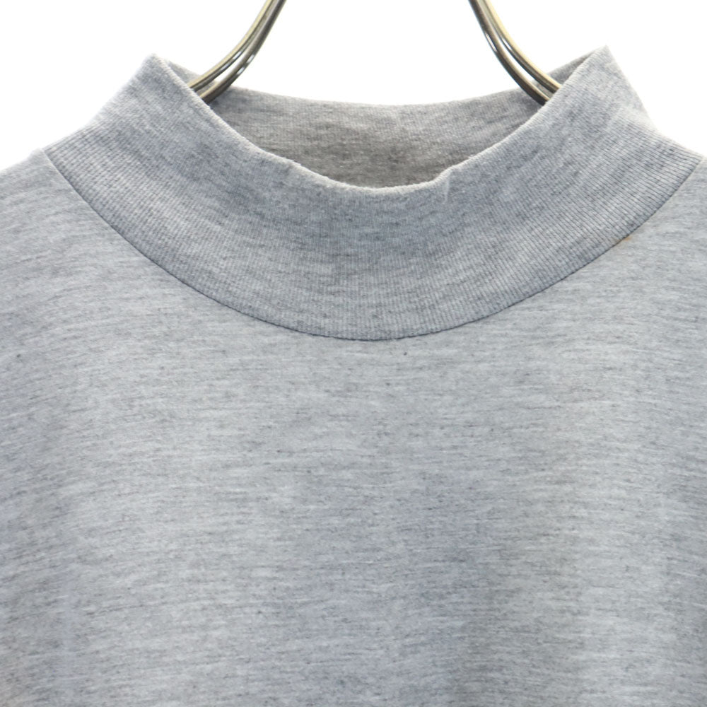 US ARMY アメリカ軍 90s SPO オールド トレーニング ARMY 長袖 モックネック Tシャツ M グレー ロンT メンズ