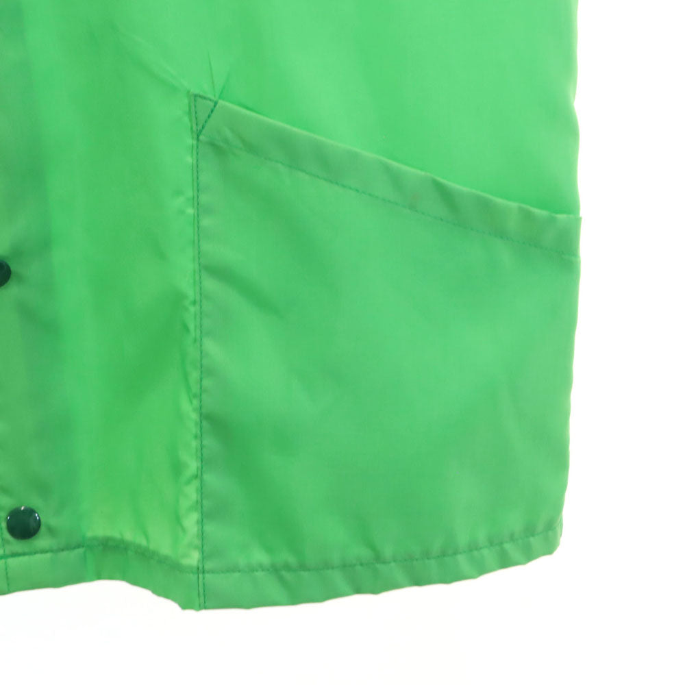 Holloway ホロウェイ 80s ヴィンテージ バックプリント コーチジャケット S 黄緑 メンズ