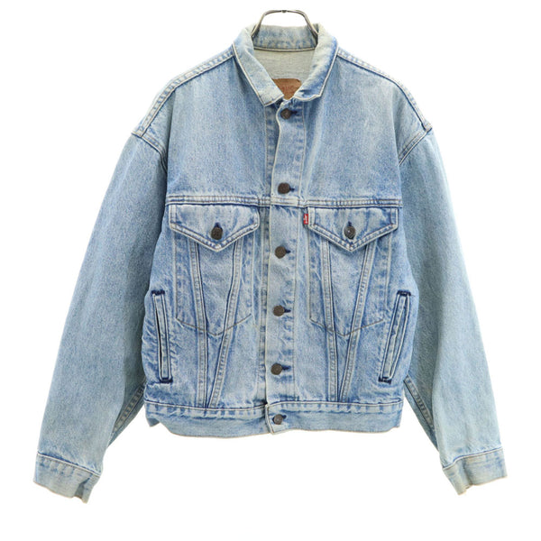 リーバイス 80s 57514-0214 USA製 ヴィンテージ 長袖 デニムジャケット XL Levi's ジージャン メンズ