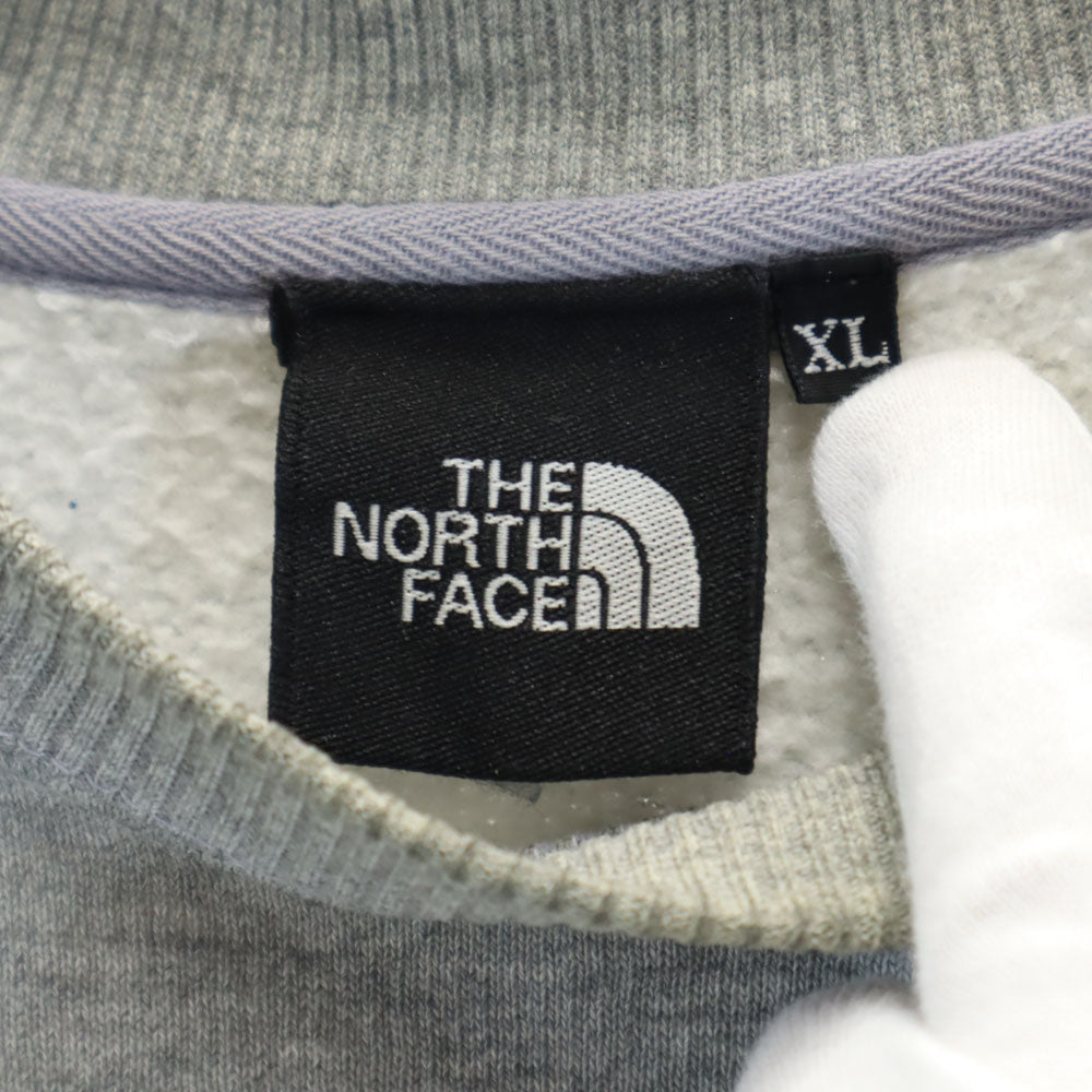 ノースフェイス アウトドア NT39411 バックロゴ 長袖 スウェット トレーナー XL グレー THE NORTH FACE メンズ