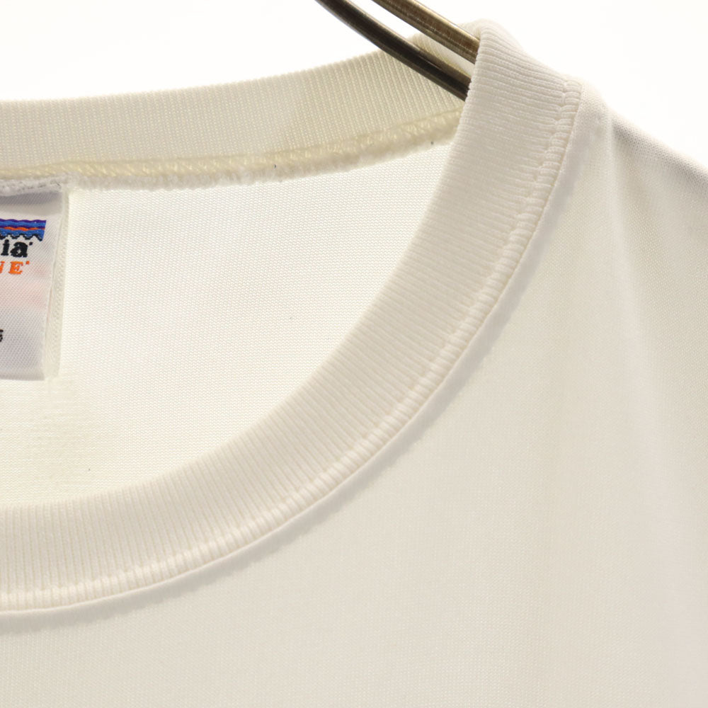 パタゴニア アウトドア 半袖 Tシャツ S ホワイト patagonia メンズ