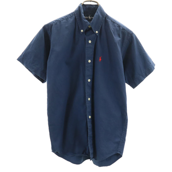 ラルフローレン 半袖 ボタンダウンシャツ 16 ネイビー RALPH LAUREN キッズ