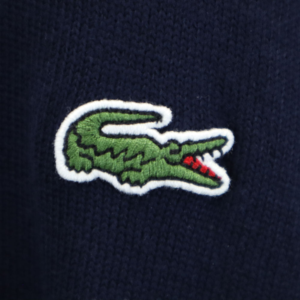 ラコステライブ 長袖 セーター 3 ネイビー LACOSTE L!VE ニット メンズ