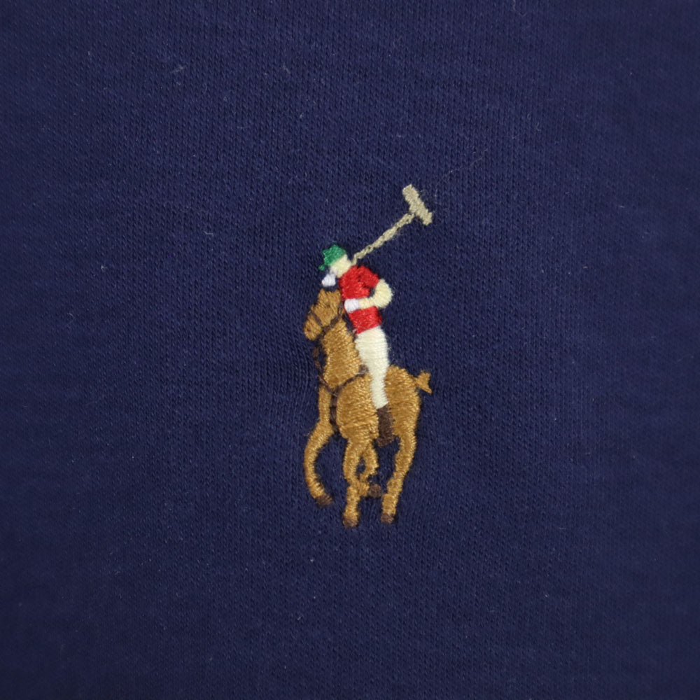 ポロラルフローレン 長袖 ポロシャツ S ネイビー POLO RALPH LAUREN メンズ