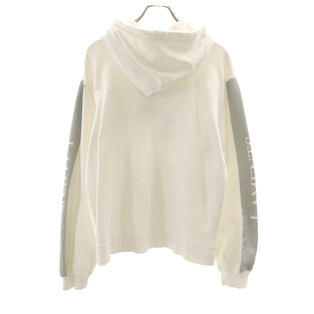 CHRISTIAN DADA クリスチャンダダ 日本製 荒木経惟 コラボ 長袖 スウェットパーカー 48 ホワイト 写真家 メンズ