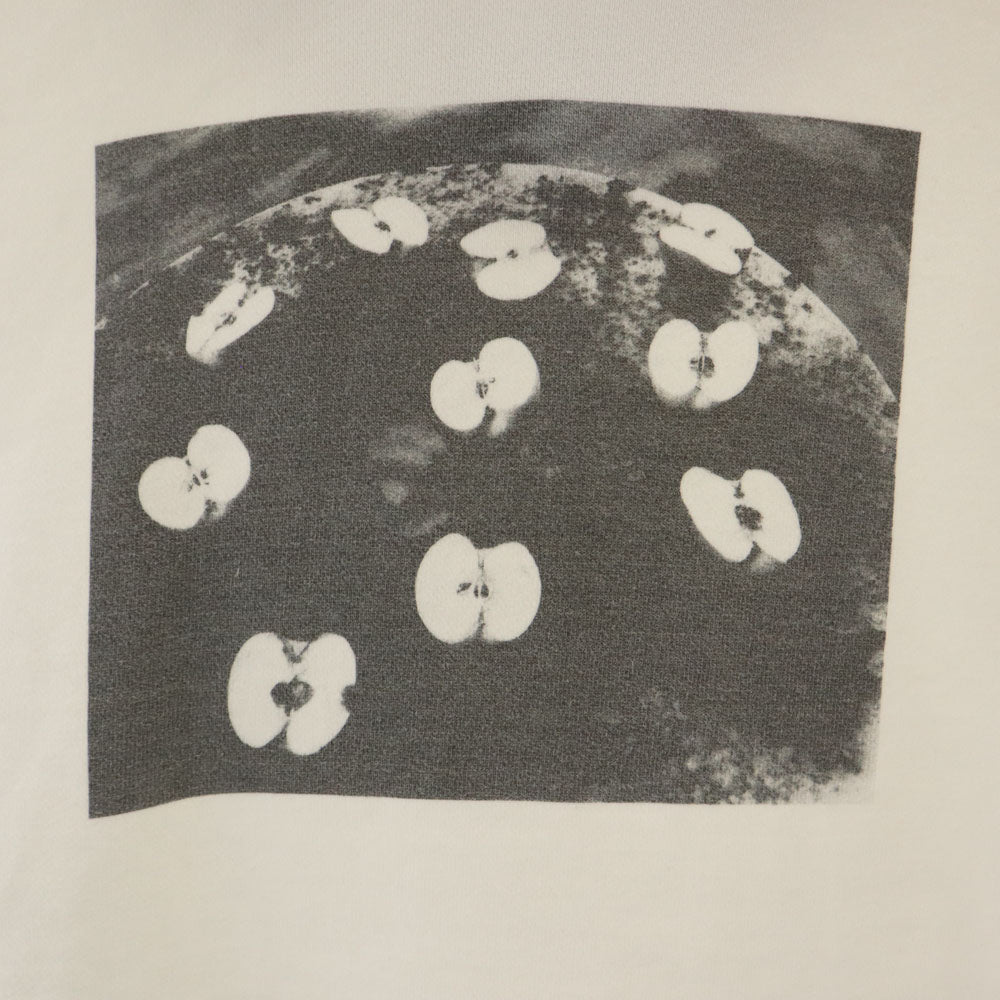 CHRISTIAN DADA クリスチャンダダ 日本製 荒木経惟 コラボ 長袖 スウェットパーカー 48 ホワイト 写真家 メンズ