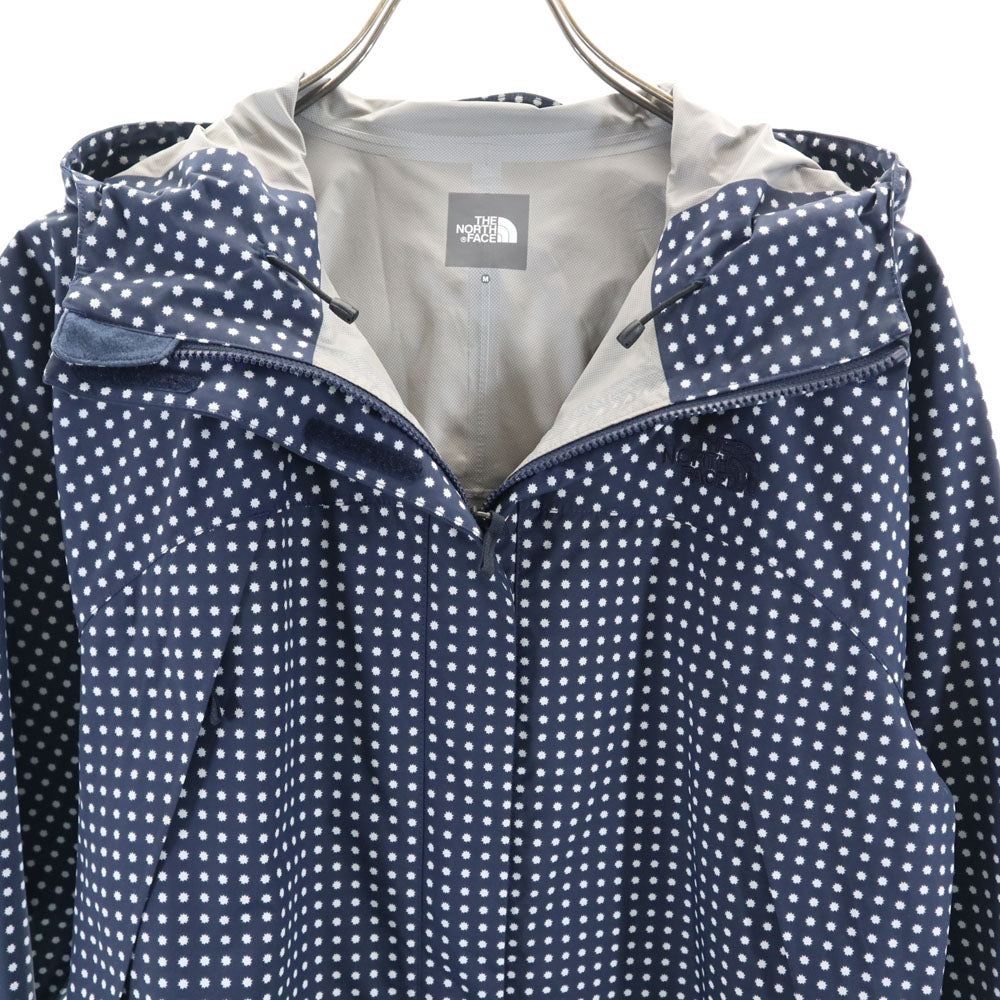 THE NORTH FACE ノースフェイス アウトドア NPW61535 総柄 ノベルティ ドットショット ジャケット M ネイビー パーカー レディース