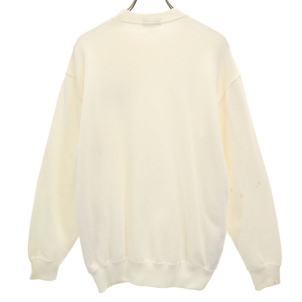 シュミーズラコステ オールド 長袖 スウェット トレーナー オフホワイト CHEMISE LACOSTE メンズ