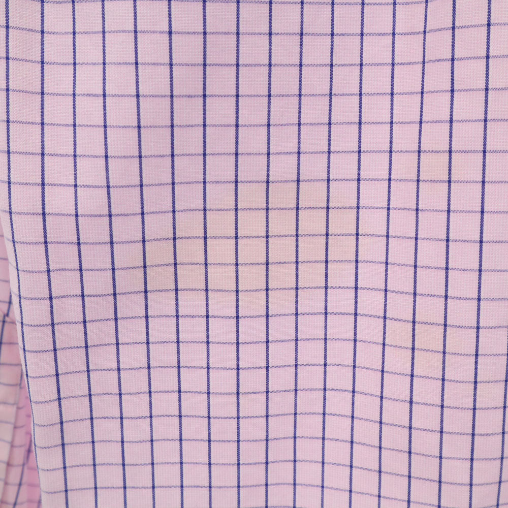 ラルフローレン チェック柄 長袖 ボタンダウンシャツ 161/2 ピンク系 RALPH LAUREN メンズ