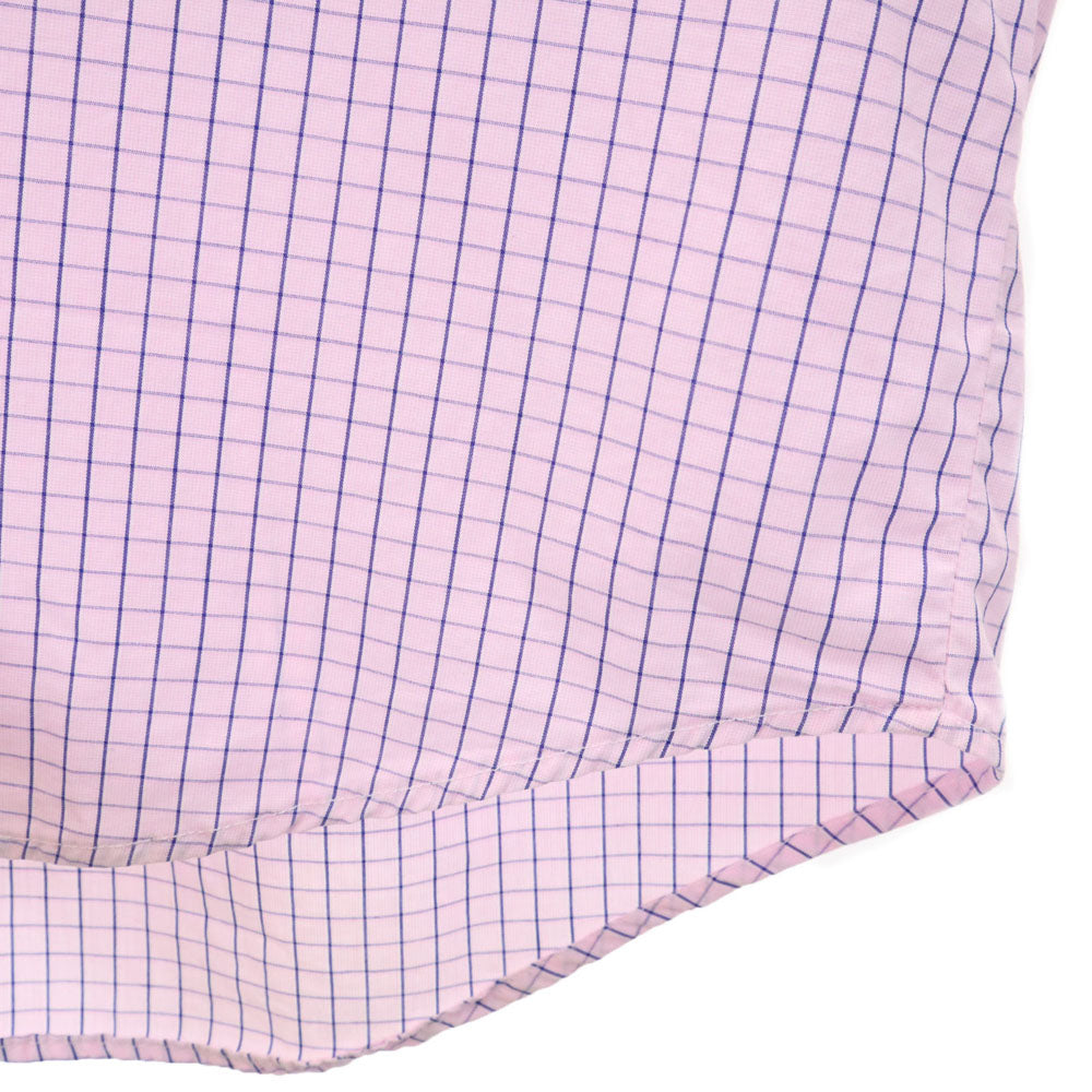 ラルフローレン チェック柄 長袖 ボタンダウンシャツ 161/2 ピンク系 RALPH LAUREN メンズ