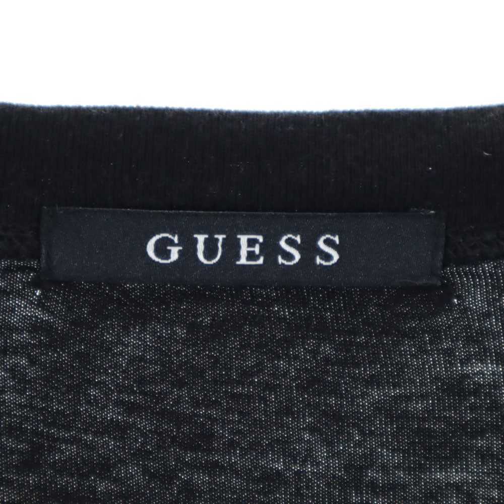 ゲス 半袖 Tシャツ M ブラック Guess メンズ