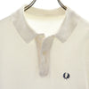 フレッドペリー 半袖 ポロシャツ 白 FRED PERRY メンズ