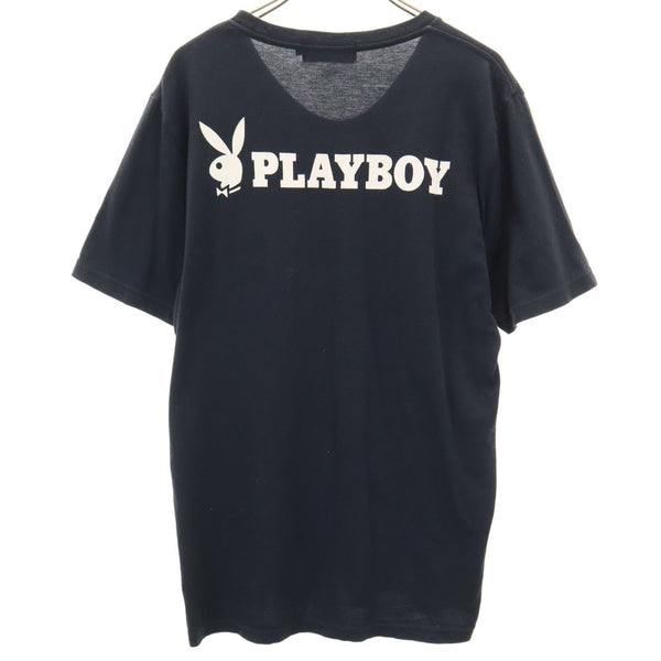 プレイボーイ 半袖 Tシャツ M ブラック PLAYBOY メンズ