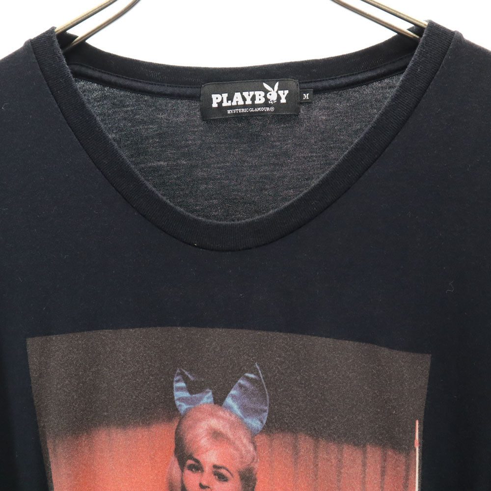 PLAYBOY プレイボーイ 半袖 Tシャツ M ブラック メンズ