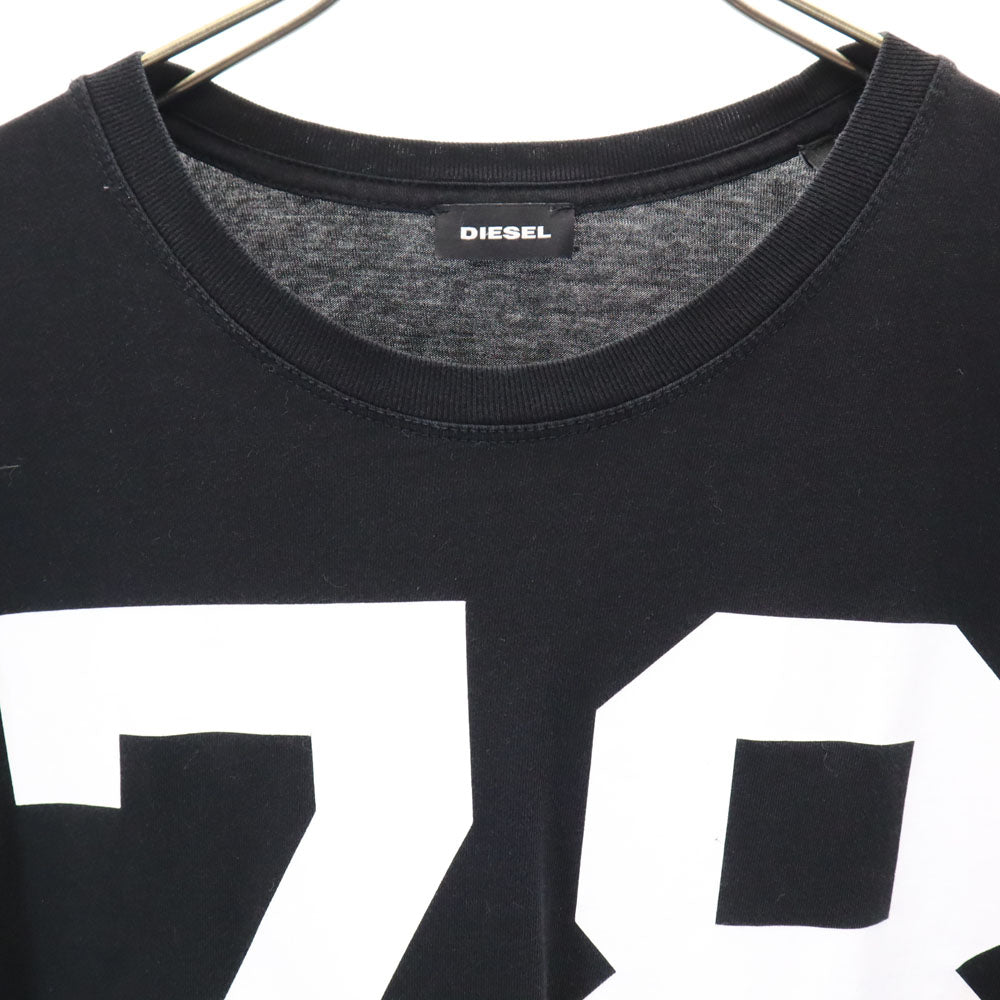 ディーゼル 半袖 Tシャツ L 黒 DIESEL メンズ