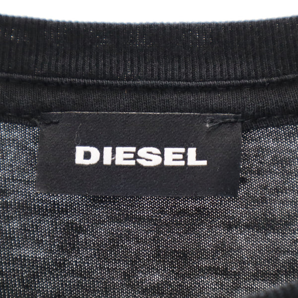 ディーゼル 半袖 Tシャツ L 黒 DIESEL メンズ