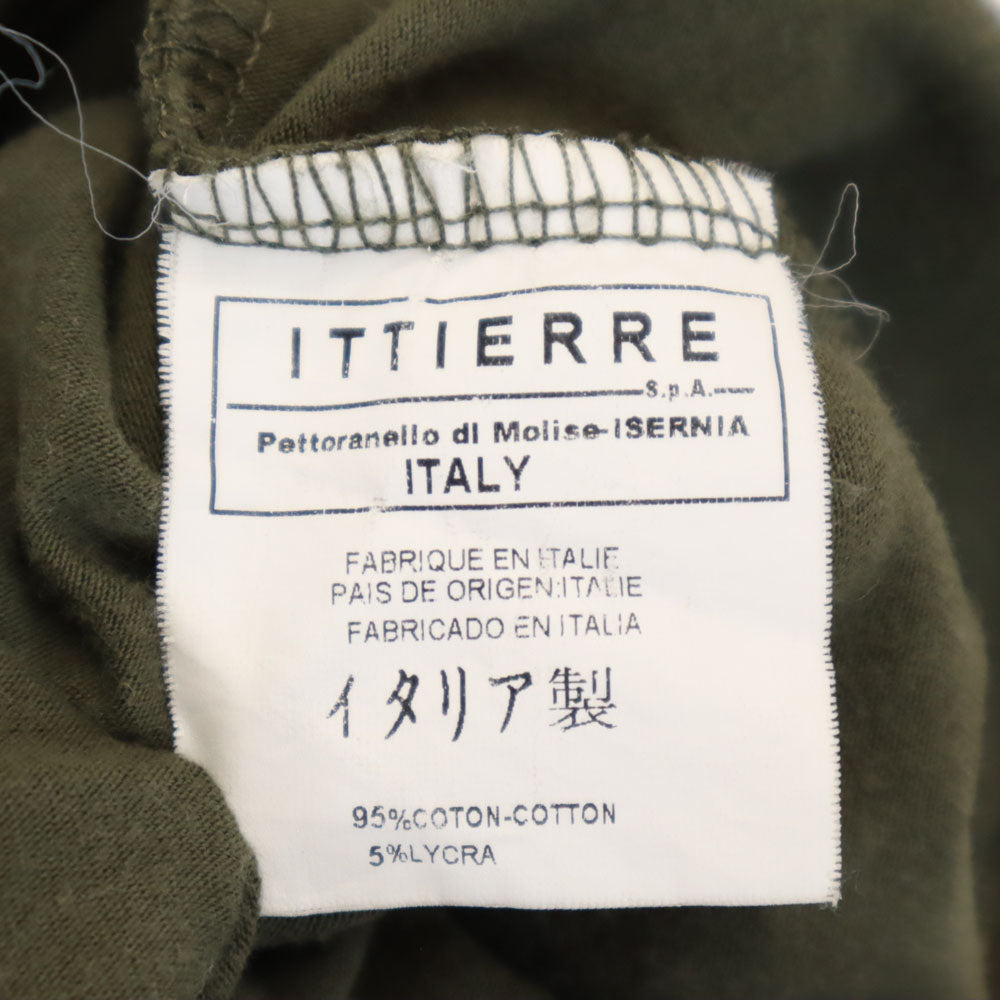 エンポリオアルマーニ イタリア製 半袖 Tシャツ XXL カーキ Emporio Armani ビックサイズ メンズ