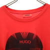 ヒューゴボス 半袖 Tシャツ M 赤 HUGO BOSS メンズ