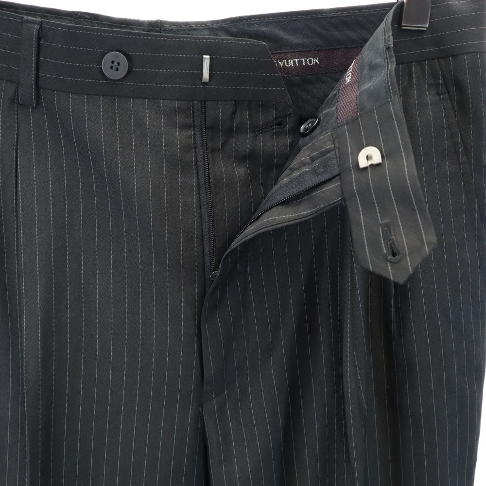 LOUIS VUITTON ルイヴィトン ストライプ柄 スーツ 上下 セットアップ