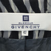 ジバンシィ 90s オールド 総柄 ノーカラー ジャケット 42 グレー 他 GIVENCHY レディース